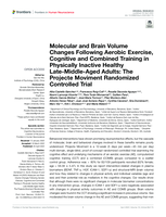 Molecular and brain volume changes following aerobic exercise, cognitive and combined training in physically inactive healthy Late-Middle-Aged Adults: The Projecte Moviment Randomized Controlled Trial