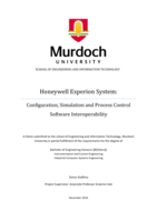 Honeywell Experion System: Configuration, simulation and process control software interoperability