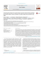 Assessing the impact of a joint human-porcine intervention package for Taenia solium control: Results of a pilot study from northern Lao PDR