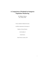 A comparison of methods for kangaroo population monitoring