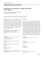 Integrating cereal genomics to support innovation in the Triticeae