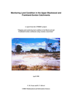 Monitoring Land Condition in the Upper Blackwood and Frankland-Gordon Catchments
