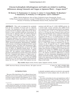 Glucose-6-phosphate dehydrogenase and leptin are related to marbling differences among Limousin and Angus or Japanese Black x Angus steers