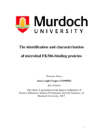 The identification and characterization of microbial FK506-binding proteins