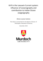 Krill in the Leeuwin Current system: Influence of oceanography and contribution to Indian Ocean zoogeography