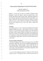 Characterising the fruiting dynamics of commercial cotton varieties