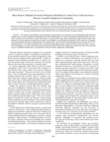 Multiple zoonotic pathogens identified in canine feces collected from a remote Canadian indigenous community