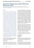 Australian Enterococcal Sepsis Outcome Progamme, 2011