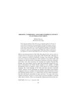Dressing, undressing, and early European contact in Australia and Tahiti