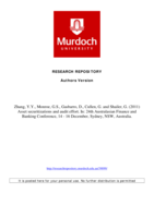 Asset securitizations and audit effort