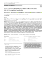Severe maternal morbidity following stillbirth in Western Australia 2000–2015: a population-based study