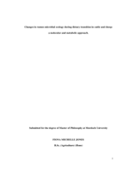 Changes in rumen microbial ecology during dietary transition in cattle and sheep: a molecular and metabolic approach