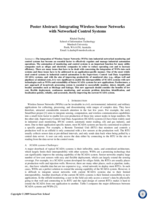 Integrating wireless Sensor Network with Networked Control Systems