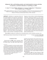 Adipocyte fatty acid-binding protein and mitochondrial enzyme activities in muscles as relevant indicators of marbling in cattle