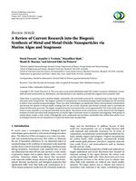 A review of current research into the biogenic synthesis of metal and metal oxide nanoparticles via marine algae and seagrasses