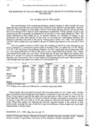 The response of villous height and crypt depth to nutrition in the weaned pig