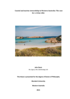 Coastal and marine stewardship in Western Australia: The case for a virtue ethic