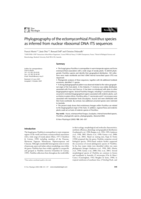Phylogeography of the ectomycorrhizal Pisolithus species as inferred from nuclear ribosomal DNA ITS sequences