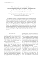 The relationship between benthic fauna, carbonate sediments and reef morphology in reef-flat tidal pools of Rocas Atoll (north-east Brazil)