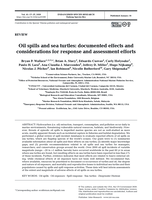 Oil spills and sea turtles: Documented effects and considerations for response and assessment efforts