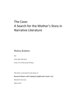 The cave: A search for the mother’s story in narrative literature