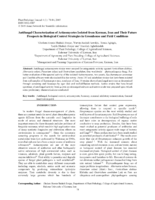 Antifungal characterization of actinomycetes isolated from Kerman, Iran and their future prospects in biological control strategies in greenhouse and field conditions