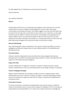 The Willy Wagtail Tale: ICT, multiliteracies and community connections