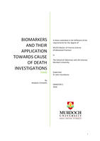 Biomarkers and their application towards cause of death investigations