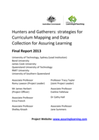 Hunters and gatherers: Strategies for curriculum mapping and data collection for assuring learning