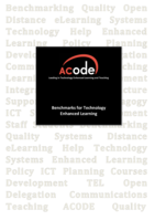 Benchmarks for technology enhanced learning