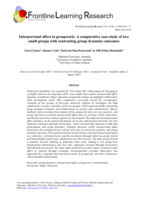 Interpersonal affect in groupwork: A comparative case study of two small groups with contrasting group dynamics outcomes