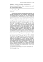 Rickshaw pullers, prostitutes and "pirates": Researching and writing about Southeast Asia and the people without history