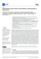 Metabolomics intervention towards better understanding of plant traits