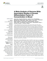 A meta-analysis of genome-wide association studies of growth differentiation Factor-15 concentration in blood