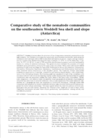 Differential effects of various types of disturbances on the structure of nematode assemblages: an experimental approach
