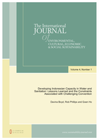 Developing Indonesian capacity in water and sanitation: lessons learned and the constraints associated with challenging convention
