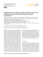 Implementation of an optimal stomatal conductance scheme in the Australian Community Climate Earth Systems Simulator  (ACCESS1.3b)