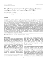 The influence of feeder type and the method of group allocation at weaning on voluntary food intake and growth in piglets