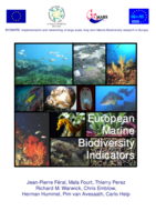 European Marine Biodiversity Indicators. Report of the European Concerted Action: BIOMARE (Implementation and networking of large scale, long term marine biodiversity research in Europe)