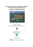 Baseline survey of the Port of Darwin for introduced marine species