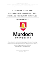 Expansion study and performance analysis of the Denmark community windfarm
