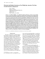 Historical and modern invasions to Port Phillip Bay, Australia: The most invaded southern embayment?