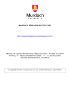 Participatory video production: An ideal or wishful thinking