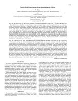 Boron deficiency in eucalypt plantations in China