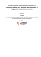 Diurnal variation in zooplankton communities and its relationship to whale shark (Rhincodon typus) movements at Ningaloo Marine Park, Western Australia