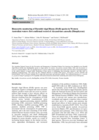 Biosecurity monitoring of Harmful Algal Bloom (HAB) species in Western Australian waters: first confirmed record of Alexandrium catenella (Dinophyceae)