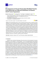 Development of novel chemically-modified nucleic acid molecules for efficient inhibition of human MAPT gene expression
