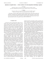 Quantum waveguide theory: A direct solution to the time-dependent Schrödinger equation