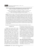 Biological control of Pythium aphanidermatum, the causal agent of damping off disease of greenhouse cucurbits in Kerman Province of Iran