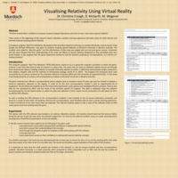 Visualising relativity using virtual reality